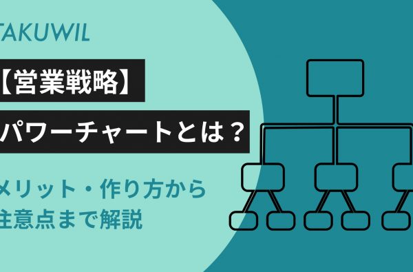 【営業戦略】パワーチャートとは？メリット・作り方から注意点まで解説
