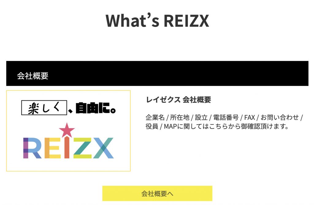 株式会社レイゼクス